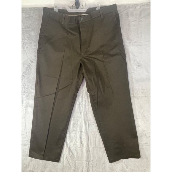 Lee Mens size 40 x 29 Brown Focus on quality performance Khakis Pants - Picture 5 of 16